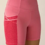"Women's 13 cm high-waisted leggings shorts