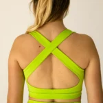Sujetador de deporte para mujer con espalda cruzada